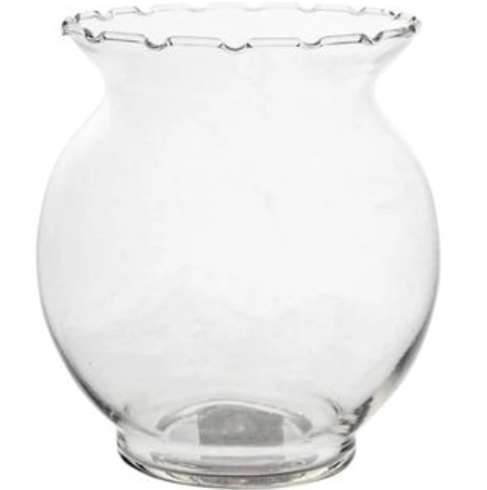 Mini Ruffle Vase